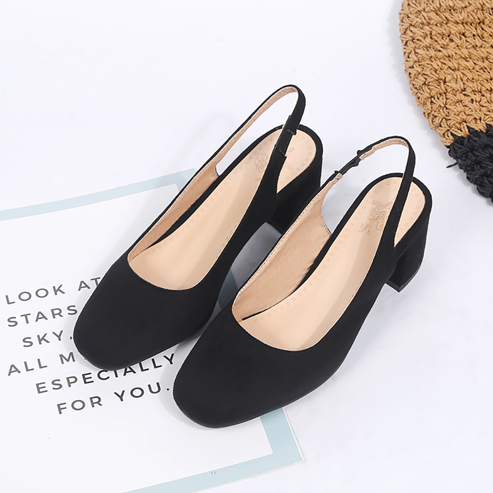 Summer Fashion Chunky Heel Sli - Women'S Shoes In Size 12 评论和价格