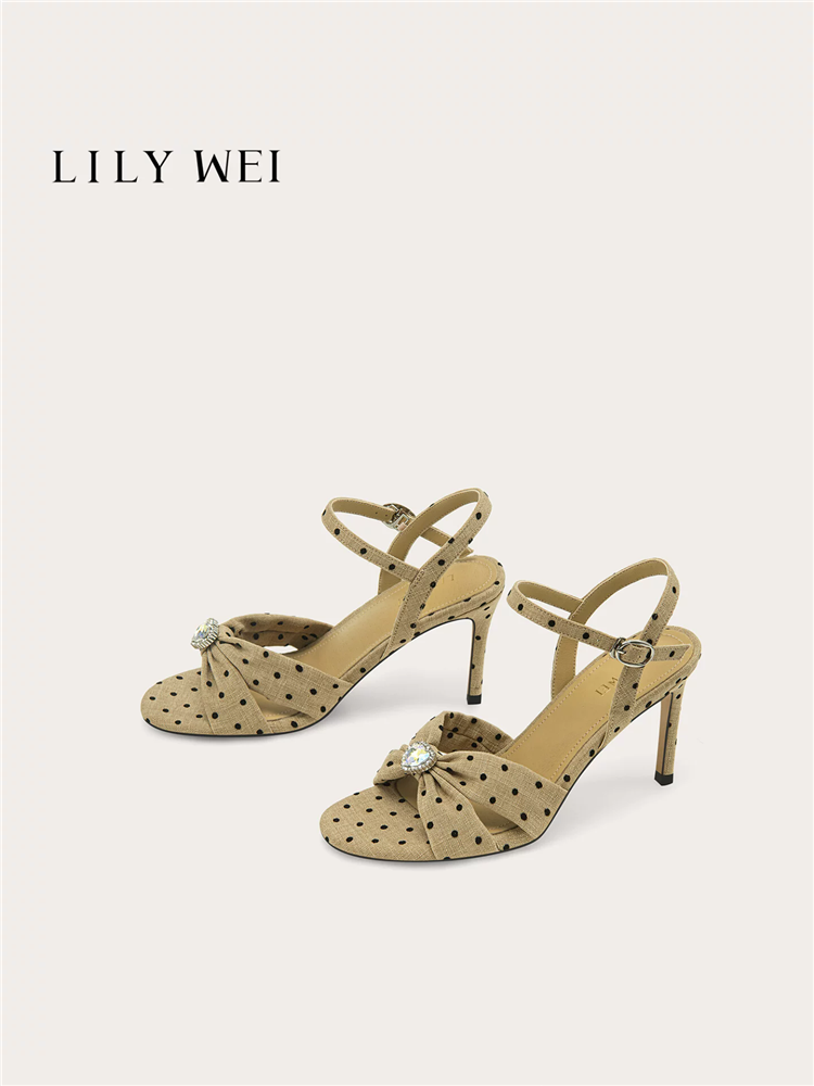 Summer new retro polka dot rhi - Women'S Shoes In Size 12 评论和价格