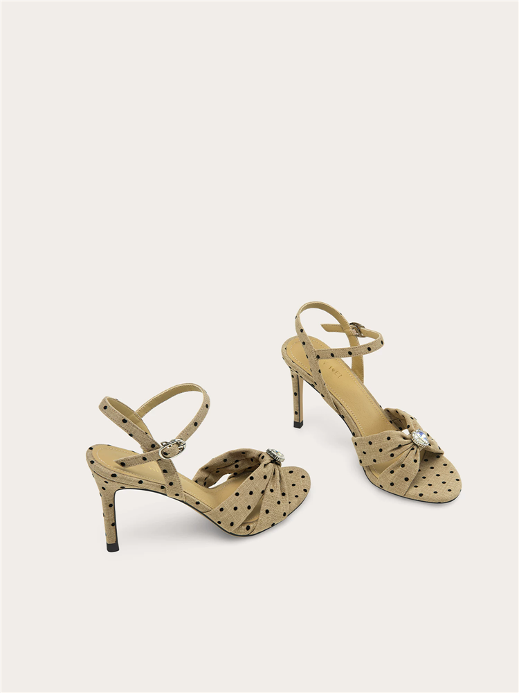 Summer new retro polka dot rhi - Women'S Shoes In Size 12 评论和价格