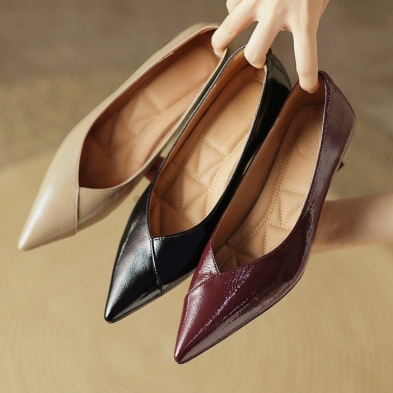 Slip-on Patent Leather Single  - Patent Leather Pump 评论和价格