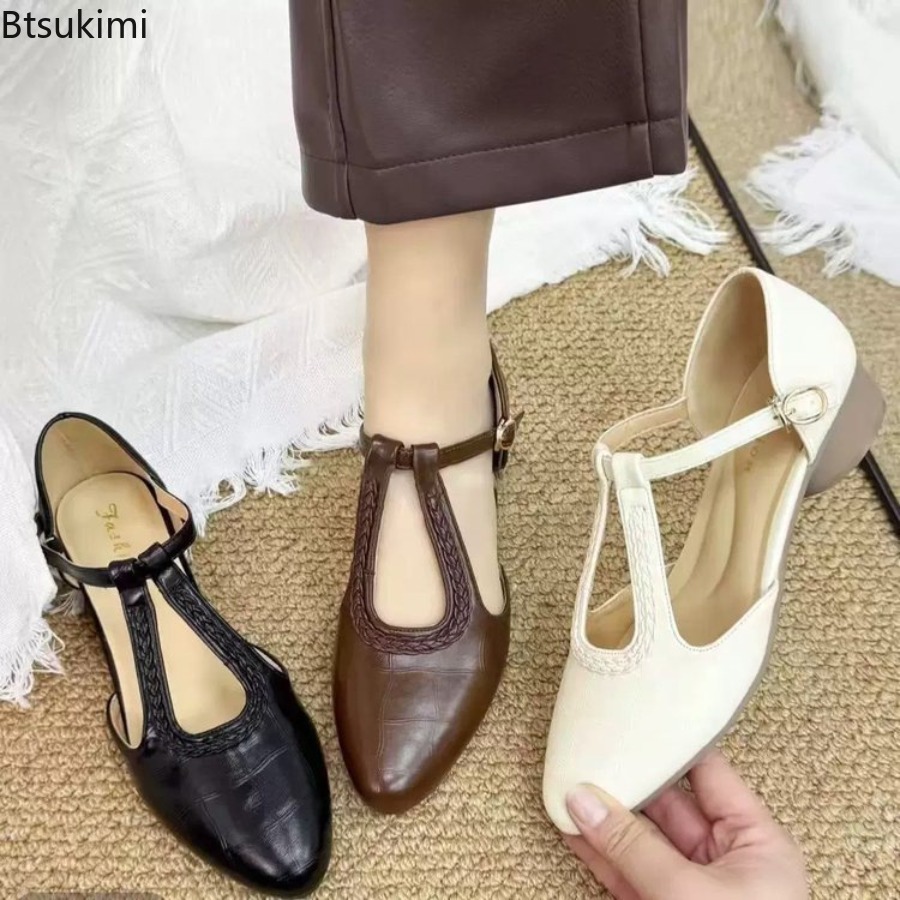 New Summer Women's Retro Hollo - Women Shoes Sandals 评论和价格