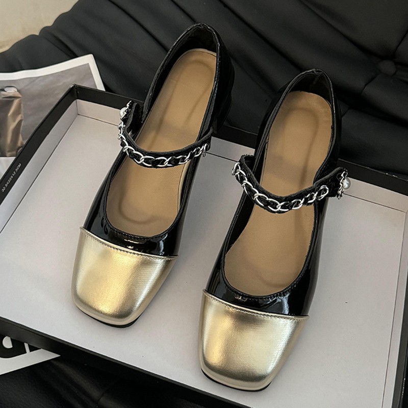 2026 Pearl Clasp Thick-Topped  - Women Shoes Formal 评论和价格