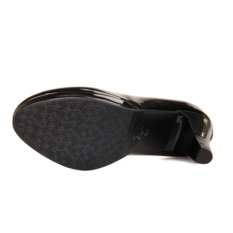 Big Size Women Platform Pumps  - Patent Leather Pump 评论和价格