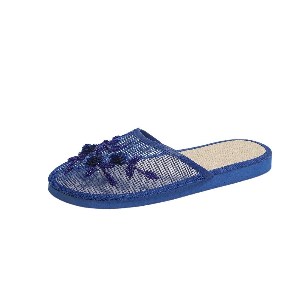 Casual Flower Embroidery Mesh  - Women Shoes Sandals 评论和价格