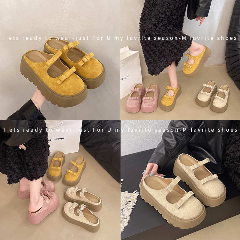 Velvet Hi Cut Flip Flop Slippe - Women'S Shoes Hands Free 评论和价格