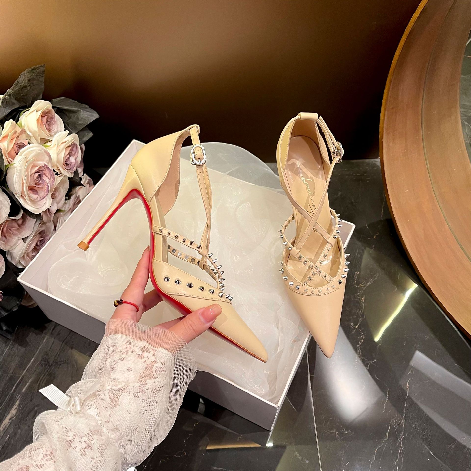 Retro Woman Shoes Sandals Stil - Women Shoes Sandals 评论和价格