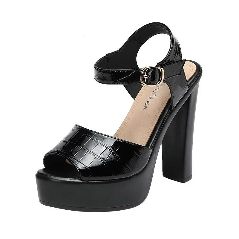 10cm 13cm Fashion Genuine Leat - Women Shoes Formal 评论和价格