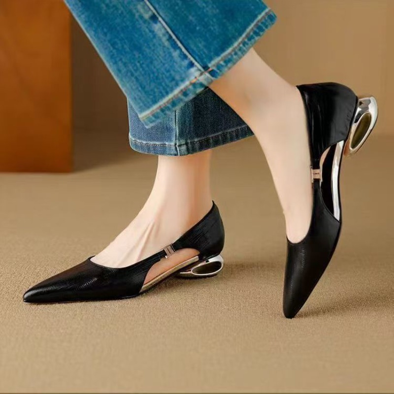 New Summer Classic Solid Color - Women Shoes Sandals 评论和价格