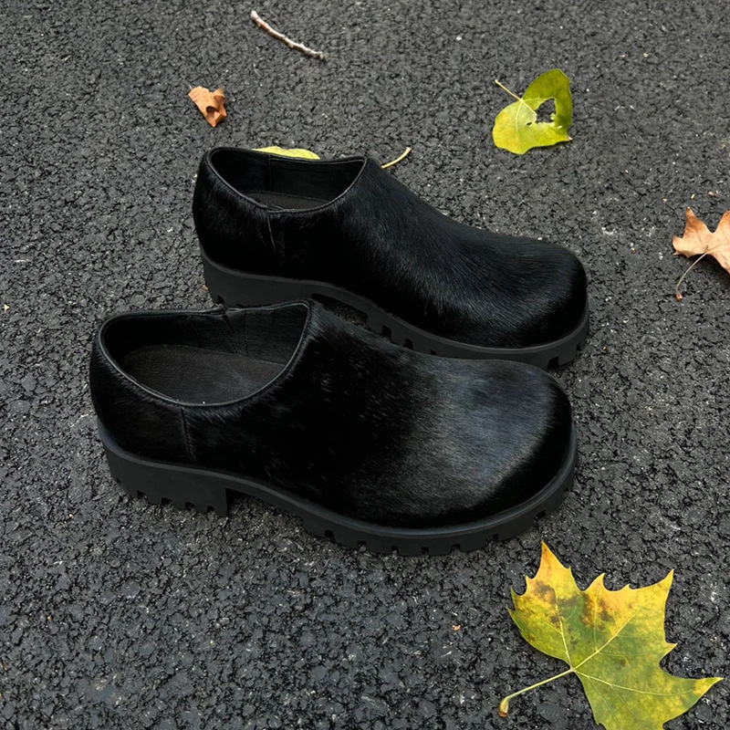 Paris Fashion Big Head Leather - Women'S Shoes Paris 评论和价格