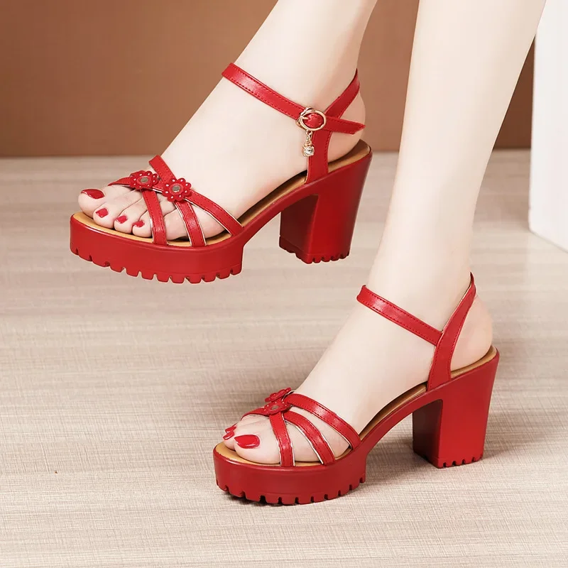 8cm Small Size 32-43 Elegant F - Women Shoes Formal 评论和价格